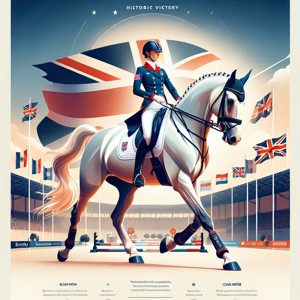 Unearthing the British Victory: Lottie Fry and Everdale's Historic Win at the FEI Dressage World Cup Final- just horse riders