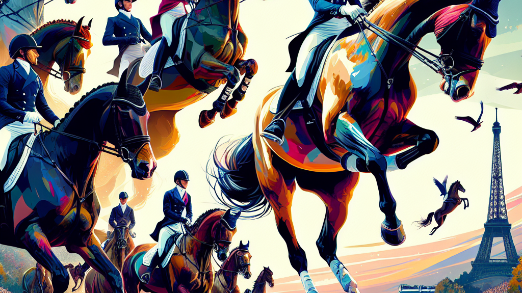 Unveiling the Elite Dressage Contenders for Paris 2024 Olympics: Inside the Race for Gold- just horse riders