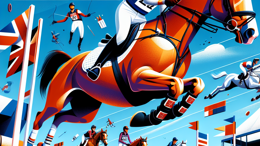 Britain Takes Charge at Paris 2024 Olympic Eventing Cross-Country Amidst Surprising Penalties and International Drama- just horse riders