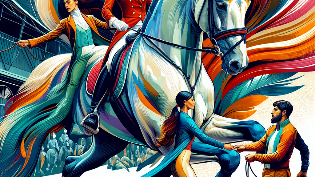 Discover the Rising Popularity of In-Hand and Long-Reining Dressage Competitions: A Shift in Focus Towards Horse Welfare and Classical Training- just horse riders