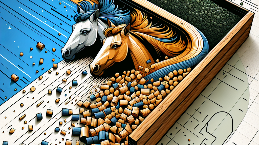 Understanding the Battle of Horse Bedding: Shavings vs Wood Pellets - Pros, Cons, and Considerations- just horse riders