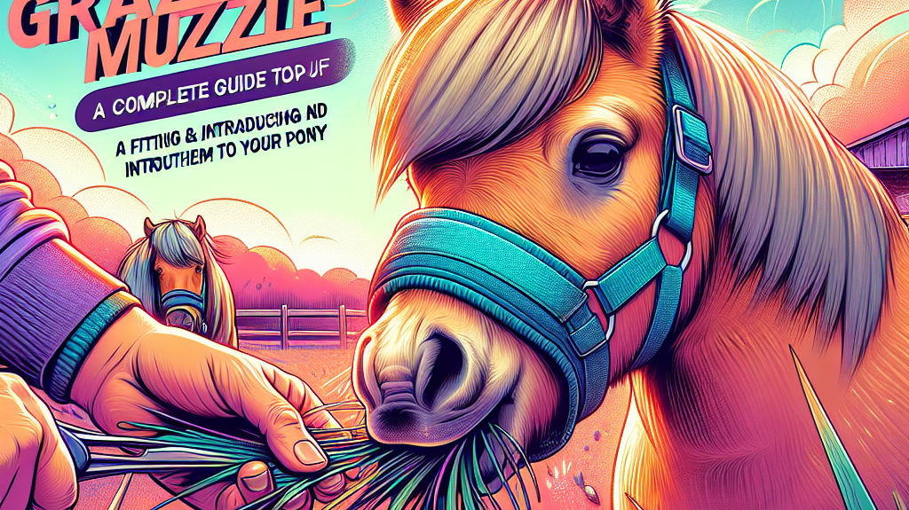 Mastering Grazing Muzzles: A Complete Guide to Fitting and Introducing Them to Your Pony- just horse riders