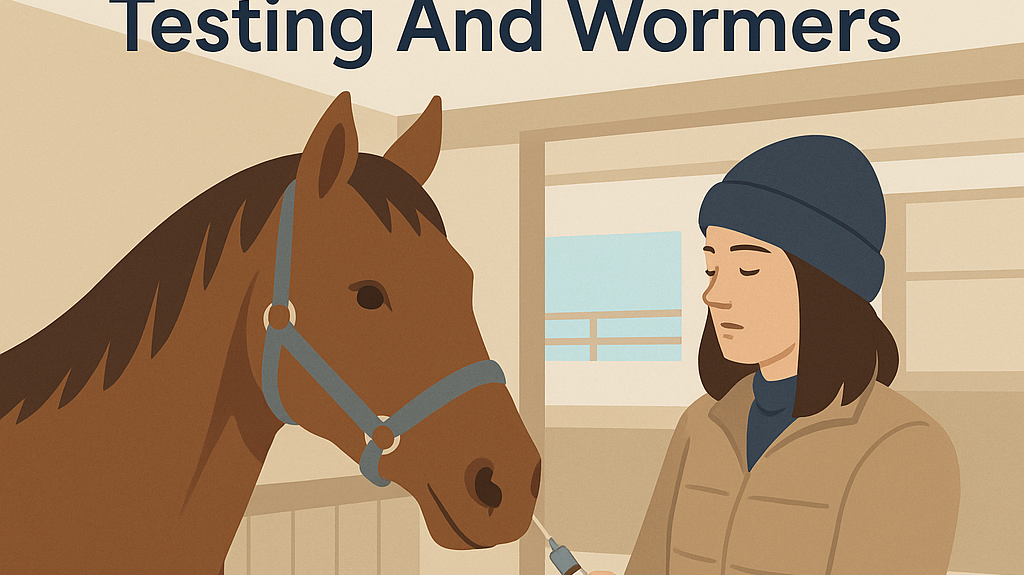 Encysted Redworm: UK Winter Timing, Testing And Wormers- just horse riders
