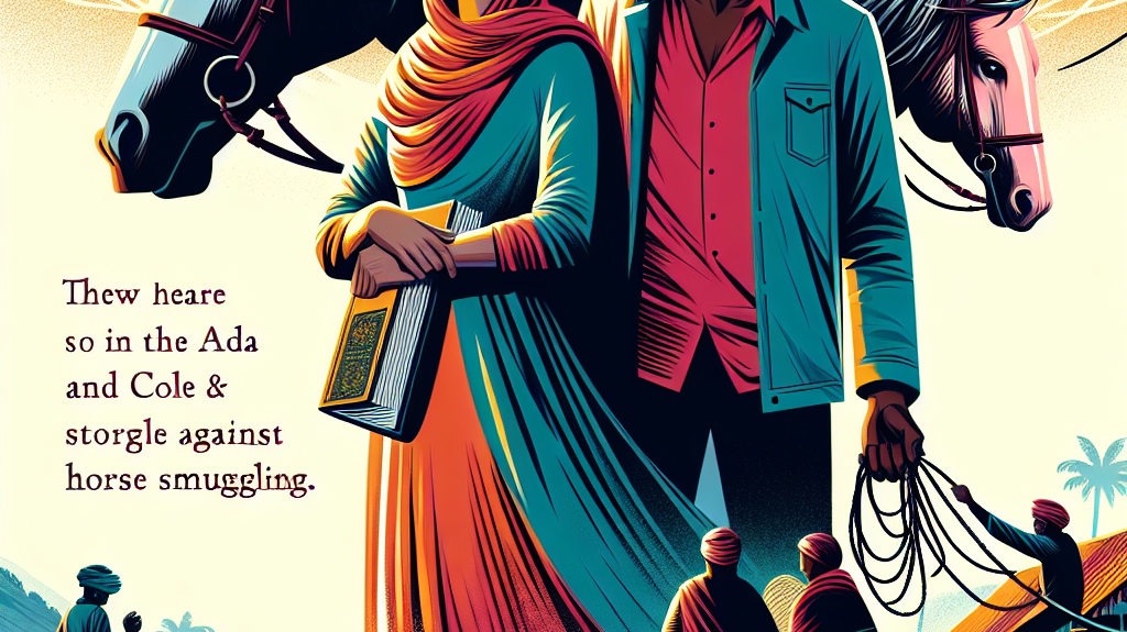 The Inspiring Saga of Ada and Cole: A Fight Against Horse Smuggling and a Call for Action- just horse riders