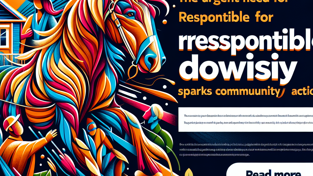 The Urgent Need for Responsible Dog Ownership: How a Tragic Attack on a Beloved Horse Sparks Community Action- just horse riders