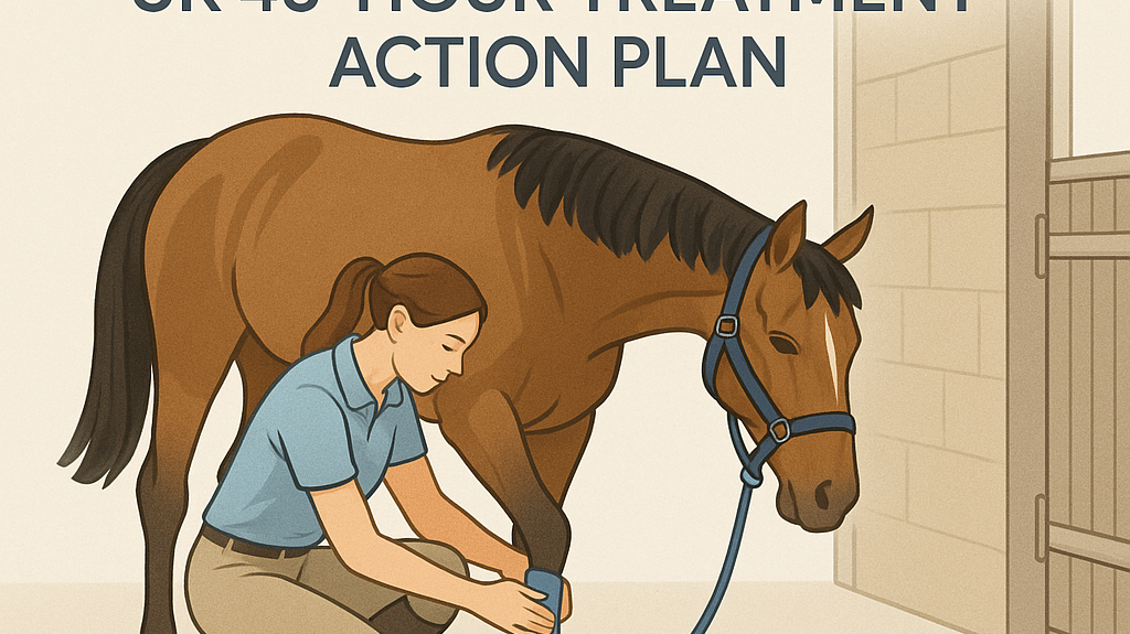 Cellulitis In Horses: UK 48-Hour Treatment Action Plan- just horse riders