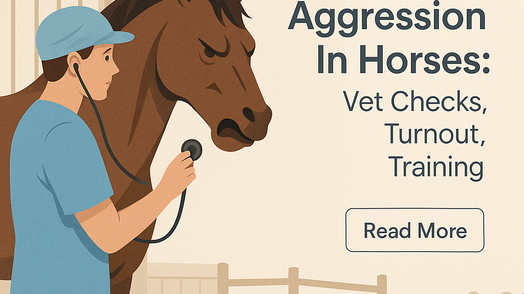 Stable Aggression In Horses: Vet Checks, Turnout, Training- just horse riders