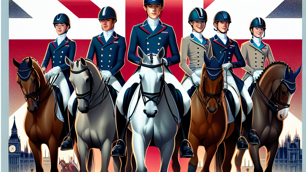 Unraveling British Dressage's Star-Studded Line-up for the FEI Dressage European Championships for Youth 2024- just horse riders