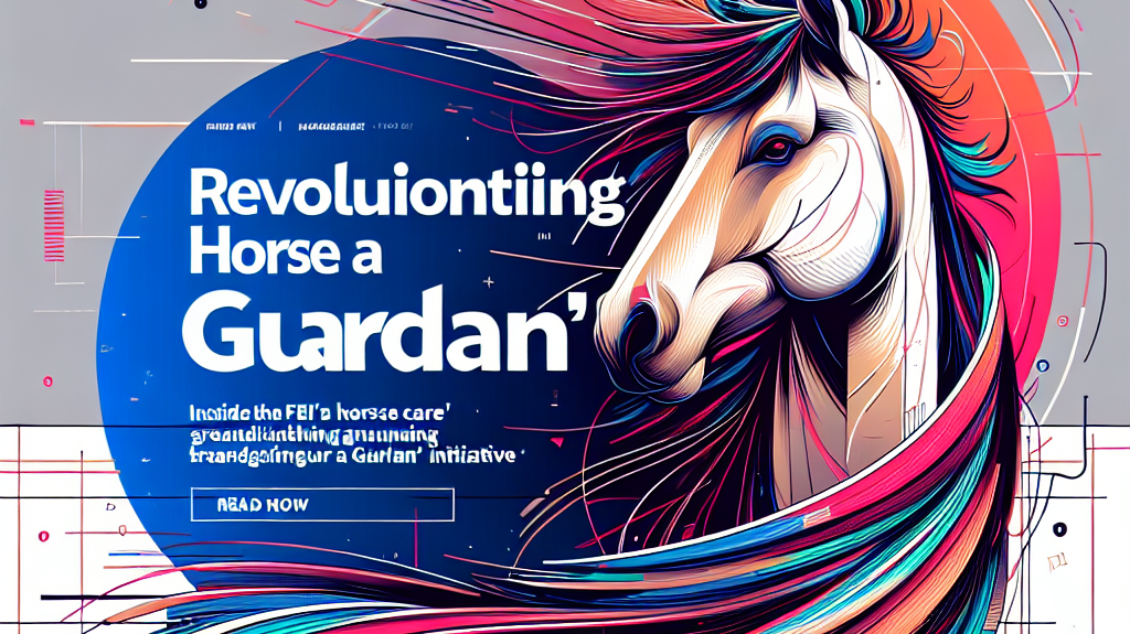 "Revolutionizing Horse Care: Inside the FEI's Groundbreaking 'Be a Guardian' Initiative"- just horse riders