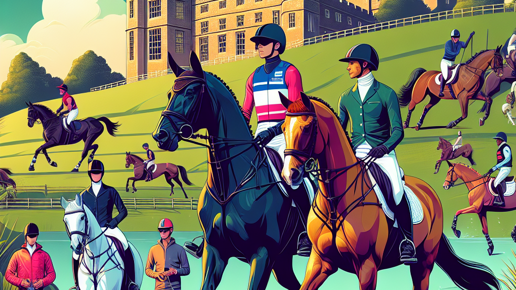British Eventing Returns To Barbury Castle For An Unmissable 2025 Season Start- just horse riders