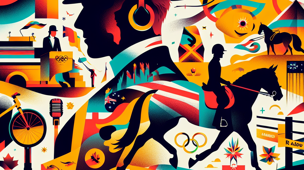 From Britain to Australia: Shadow Man's Quest for Olympic Glory in Equestrian Sports- just horse riders