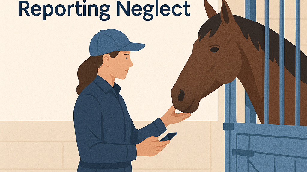 UK Horse Welfare Law: Your Duty, Reporting Neglect- just horse riders
