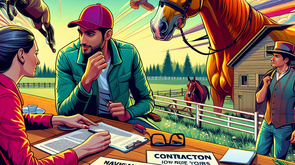 Navigating Sudden Livery Yard Contract Changes: How They Impact Horse Owners and Their Equine Companions- just horse riders