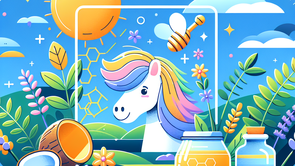 Natural Remedies for Pony Summer Allergies: Exploring the Benefits of Coconut Oil and More- just horse riders