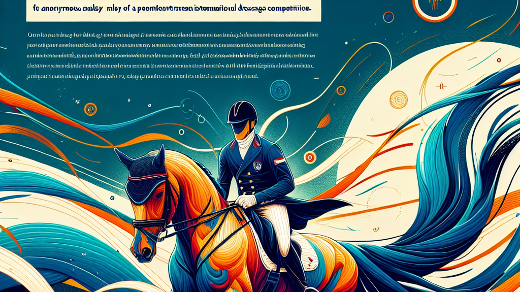 Kevin Kohmann's Inspirational Journey To The 2025 FEI World Cup Final In Dressage- just horse riders