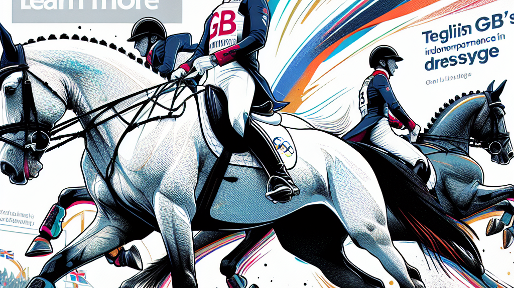 Team GB Dominates Early at Paris Olympics: Record-Breaking Dressage Performances Propel Event Riders to the Top- just horse riders