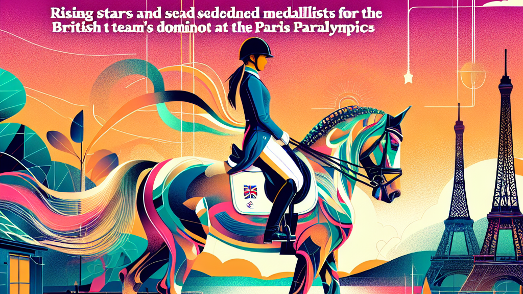 Rising Stars and Seasoned Medallists: Gearing up for the British Para Dressage Team's Dominance at the 2024 Paris Paralympics- just horse riders