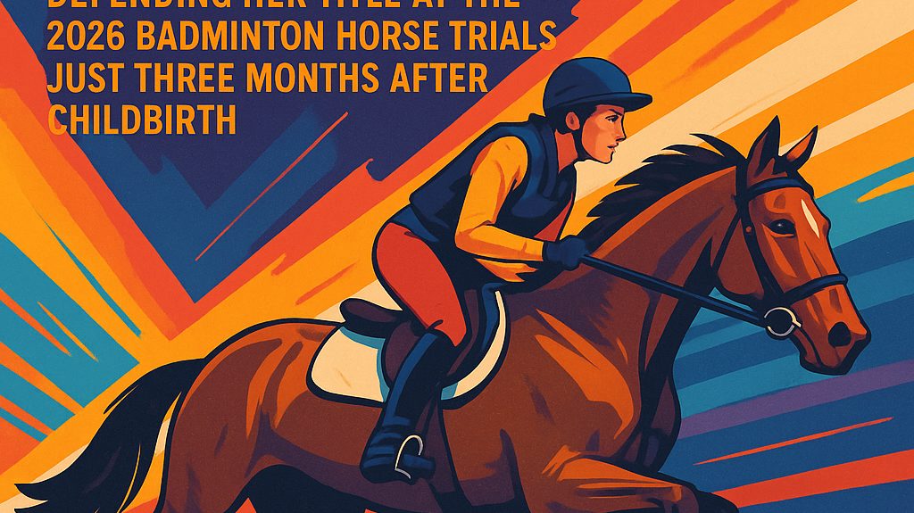 Ros Canter's Epic Comeback: Defending Her Title At The 2026 Badminton Horse Trials Just Three Months After Childbirth- just horse riders