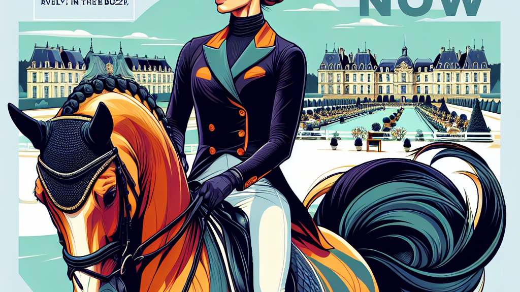 Revel in the Buzz: Charlotte Fry and Everdale Selected for the Prestigious Fontainebleau CDI5* Dressage Event in France- just horse riders