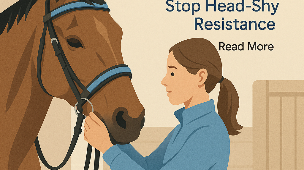 Bridle Fit For Poll Comfort: Stop Head-Shy Resistance- just horse riders