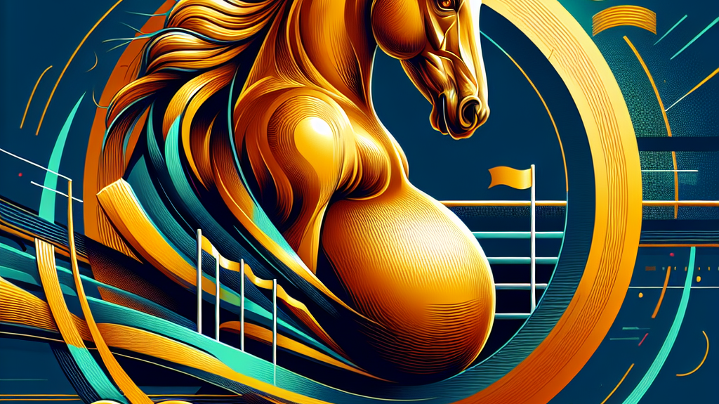 "Gold Medalist Julia Krajewski's Breeding Program: A New Era of Equestrian Excellence Begins with an Expectant Foal"- just horse riders