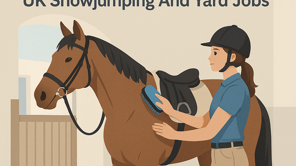19-Year-Old Pay 2025/26: UK Showjumping And Yard Jobs- just horse riders