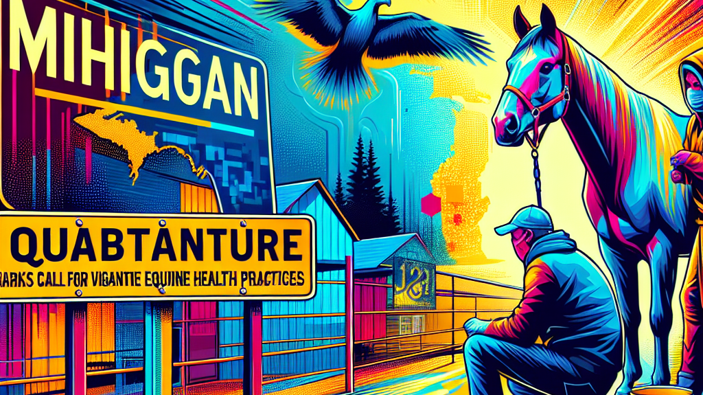 Strangles Outbreak in Michigan Sparks Urgent Call for Vigilant Equine Health Practices- just horse riders