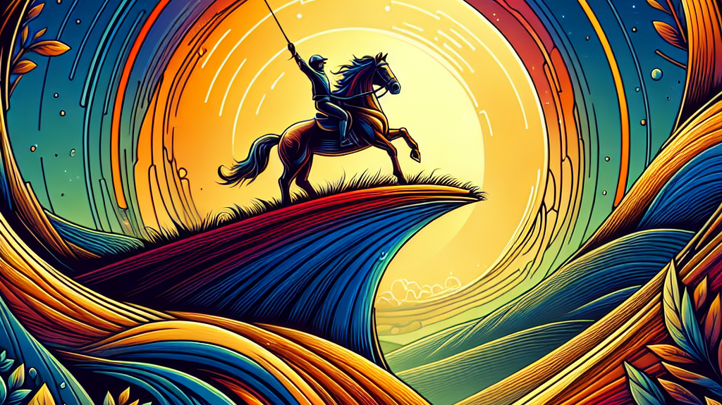 Triumphant Journey: How Cosby Green and Highly Suspicious Conquered the Equestrian World- just horse riders