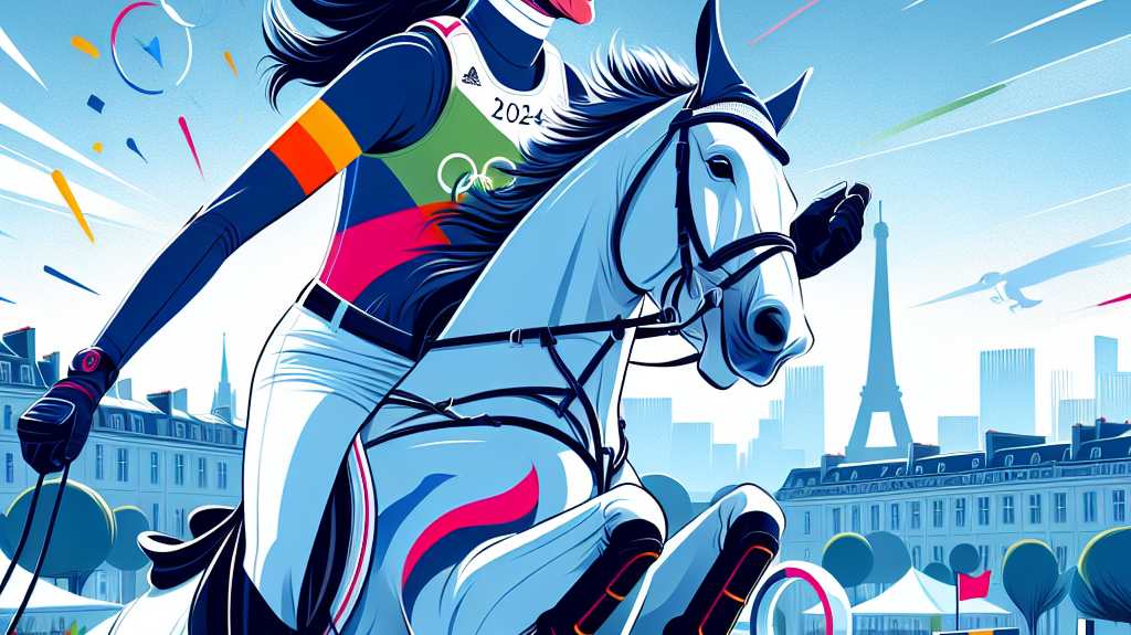 Unveiling Julia Krajewski's Mastery: Key Highlights from the 2024 Paris Olympic Eventing Competition- just horse riders