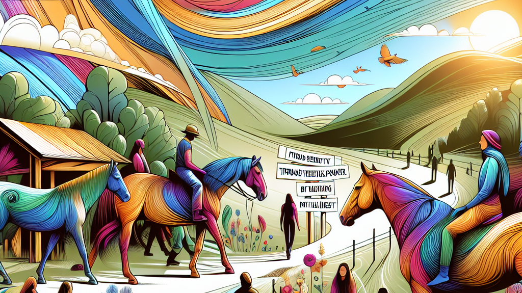 Finding Serenity and Unity Through The Therapeutic Power of Horses During Political Upheaval- just horse riders