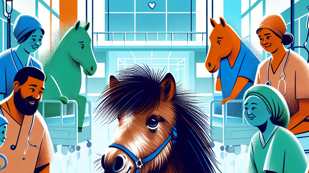 Meet Secret: The Shetland Pony Revolutionizing Equine Therapy for Hospital Patients and Young People- just horse riders