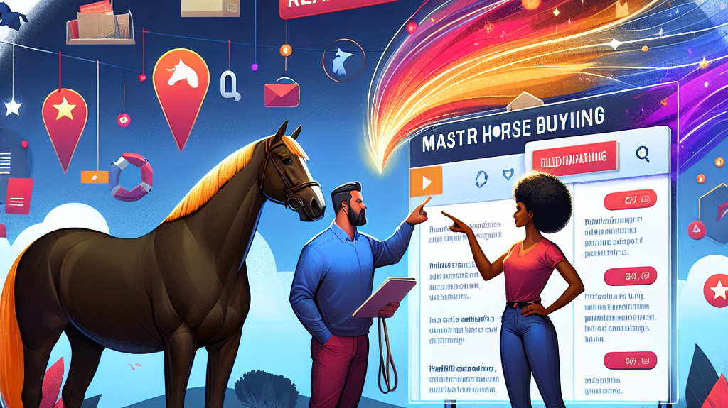 Mastering Horse Buying: Key Strategies, Red Flags, and Buyer Insights- just horse riders