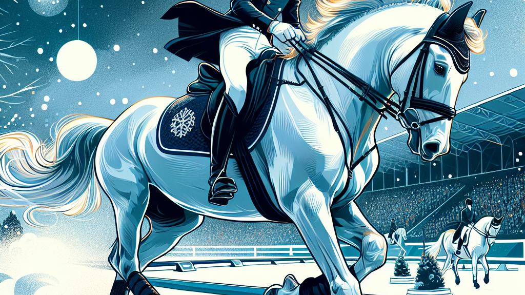 16-Year-Old Equestrian Prodigy Dominates at 2024 Winter Dressage Championships: The Rise of Myles Graham- just horse riders