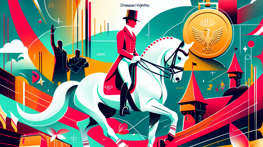 Paris 2024 Dressage Highlights: Germany's Gold, Denmark's Historic Medal, and Celebrity Glamour- just horse riders