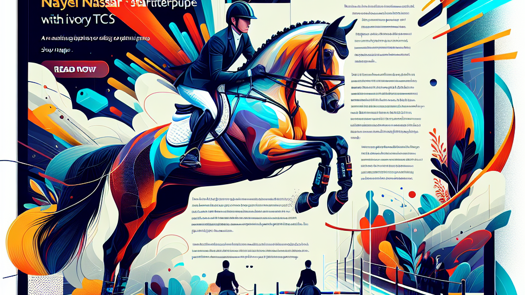 Harnessing the Power of Data: Nayel Nassar's Strategic Partnership with Show Jumper Ivory Tcs- just horse riders