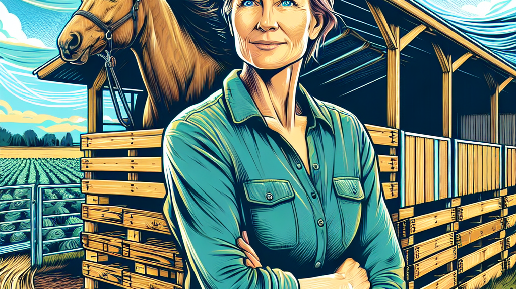 Clara Fingerhut's Sustainable Equestrian Odyssey From Pallets To Stables- just horse riders