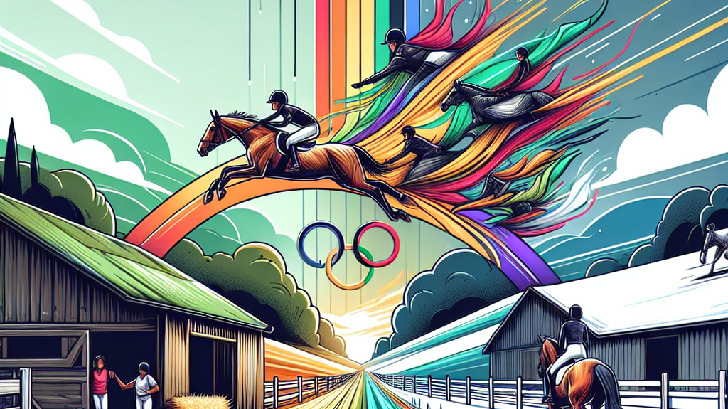 Truman's Triumph: From Small-Scale Breeder to the Olympic Spotlight- just horse riders