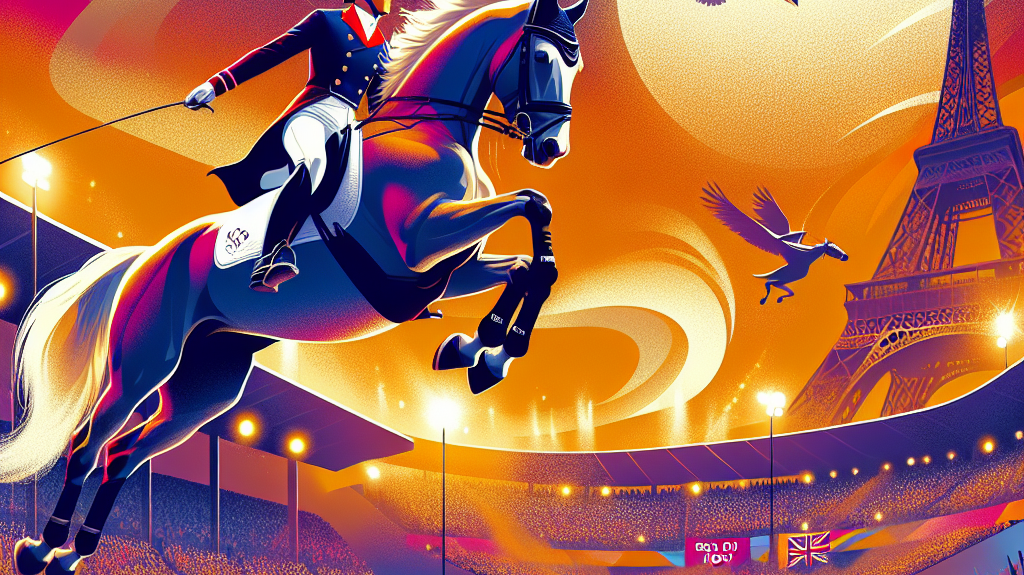 Spectacular Start to Paris Olympics Dressage: British Triumphs and Danish Dominance- just horse riders