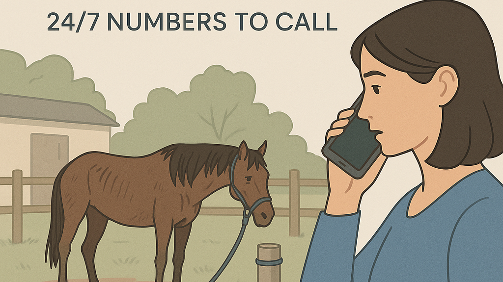 Report A Neglected Horse In The UK: 24/7 Numbers To Call- just horse riders