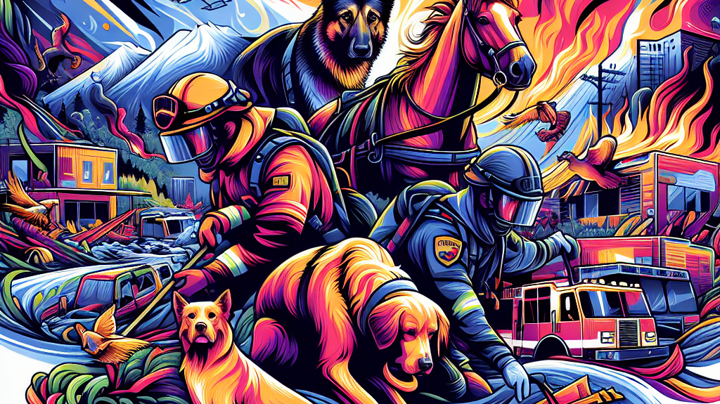 Recognizing The Vital Role Of Working Animals In Disaster Relief- just horse riders