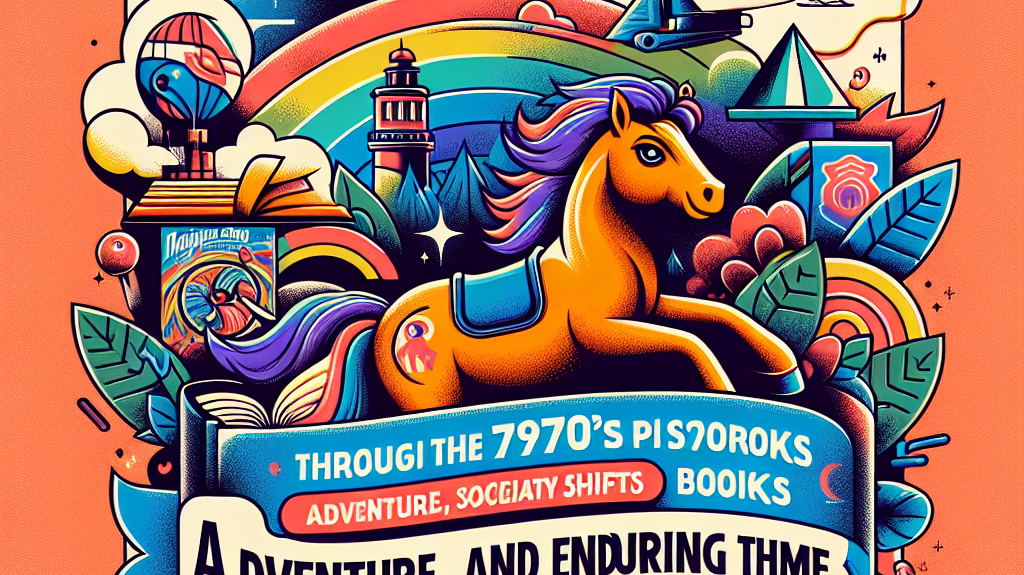 Nostalgic Voyage Through 1970s Pony Books: Adventure, Societal Shifts, and Enduring Themes- just horse riders