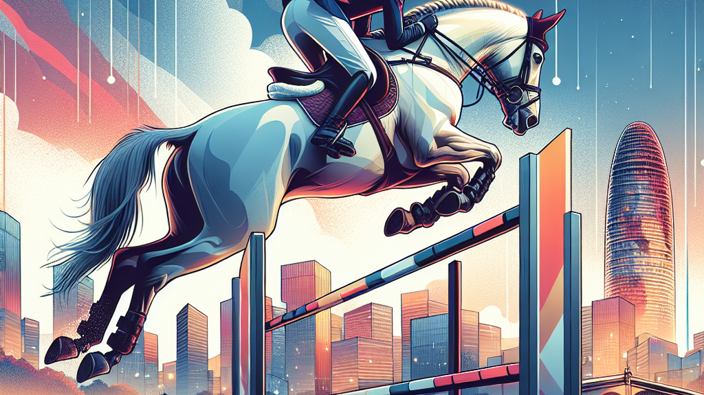 Epic Triumph In Equestrian Show Jumping: Great Britain's Stunning Victory At The Longines League Of Nations In Barcelona- just horse riders