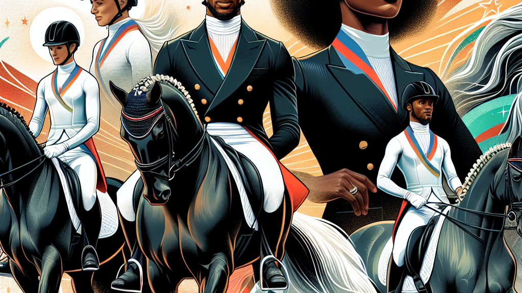 From Novice to Olympic Stardom: Jolene and Alexandre Ayache's Amazing Dressage Journey- just horse riders
