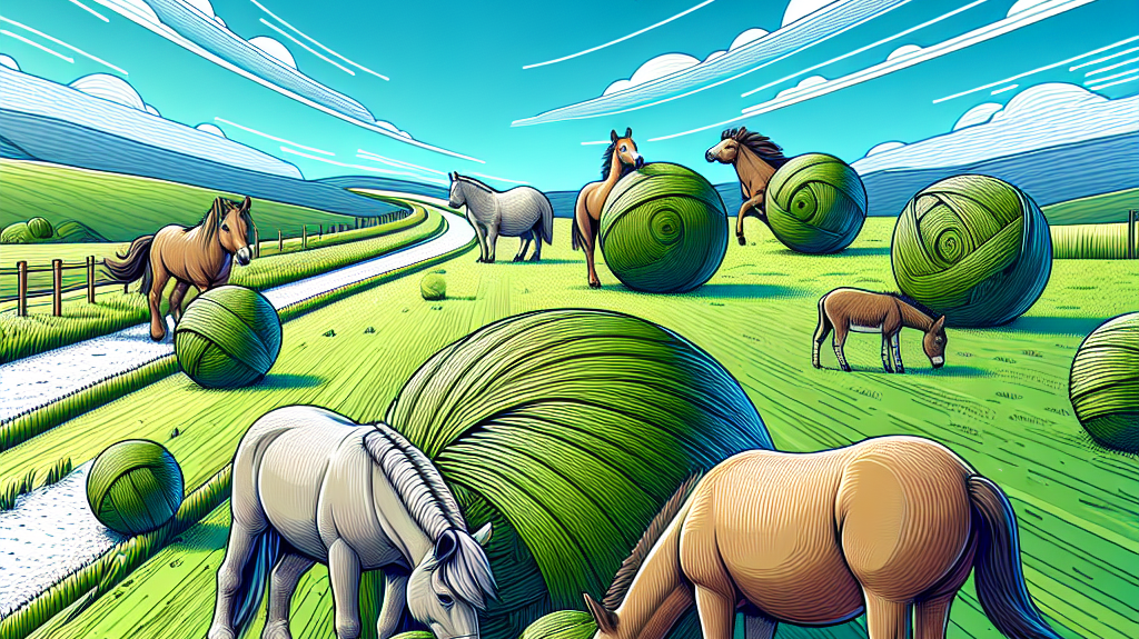 Are Hay Balls Revolutionizing Feeding for Ponies and Donkeys? Discover the Benefits and Considerations- just horse riders
