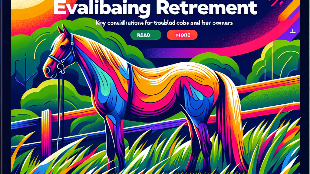 Evaluating Retirement: Key Considerations For Troubled Cobs And Their Owners- just horse riders