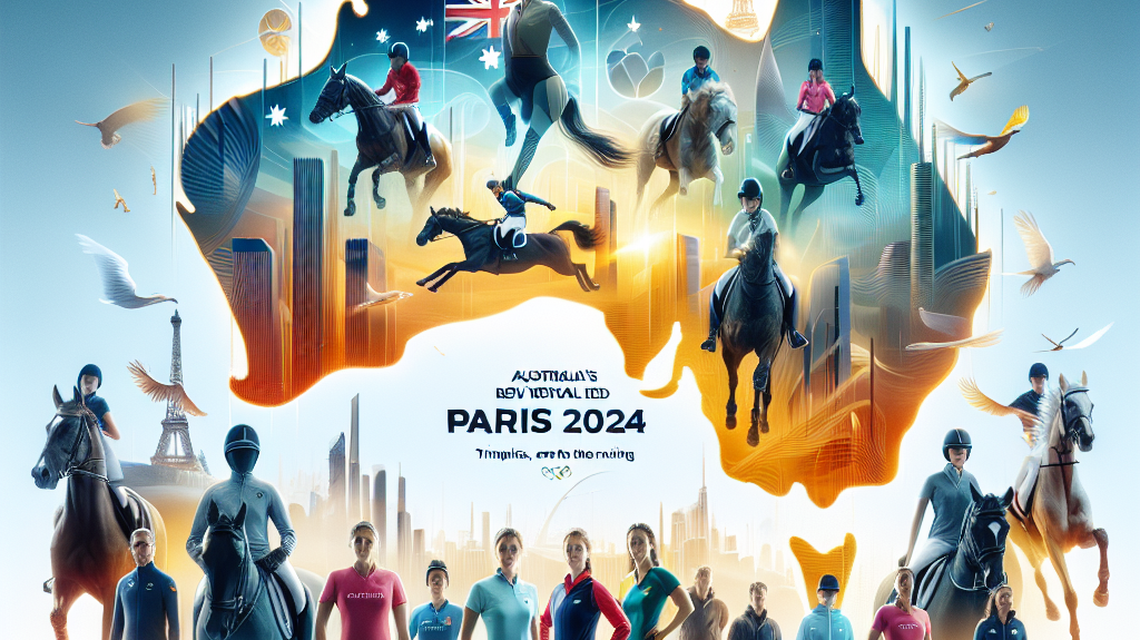 Australia's Equestrian Dream Team Revealed for Paris 2024: Triumphs, Trials, and Legends in the Making- just horse riders