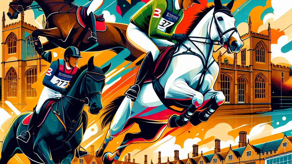 Galloping into a New Future: The British Eventing National Championships Relocated to Hartpury College- just horse riders