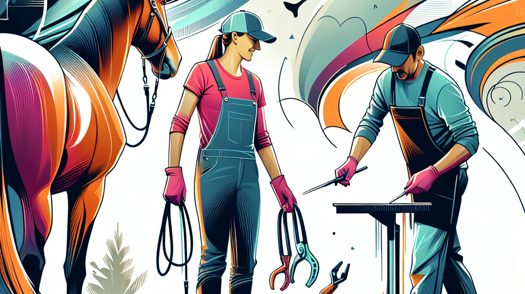 Building A Harmonious Relationship Between Horse Owners And Farriers For Optimal Equine Care- just horse riders