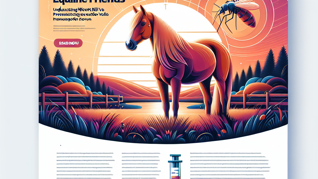 Protecting Our Equine Friends Understanding West Nile Virus Prevention And Management For Horses- just horse riders