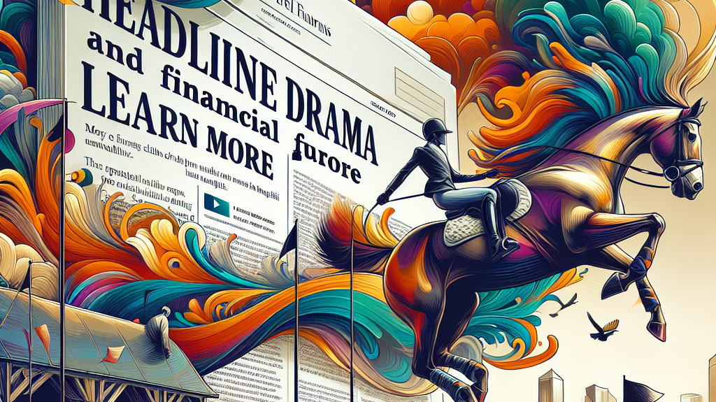 Headline Drama and Financial Furore: An Inside Scoop on the Equestrian World- just horse riders